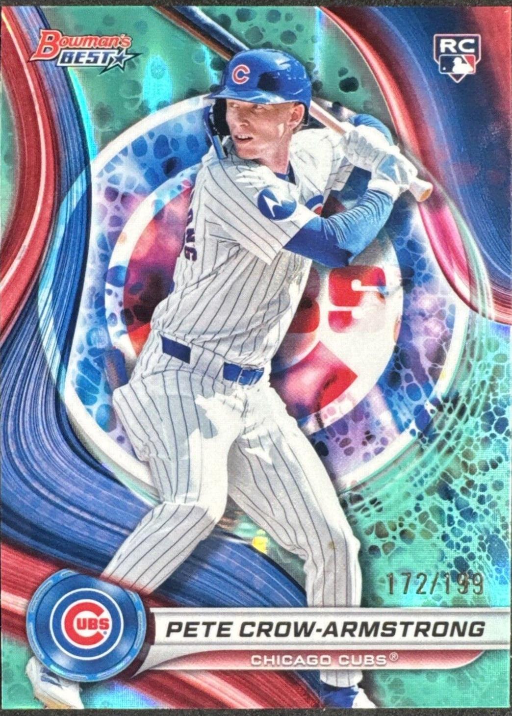 Pete Crow-Armstrong [Aqua Lava Refractor] #17