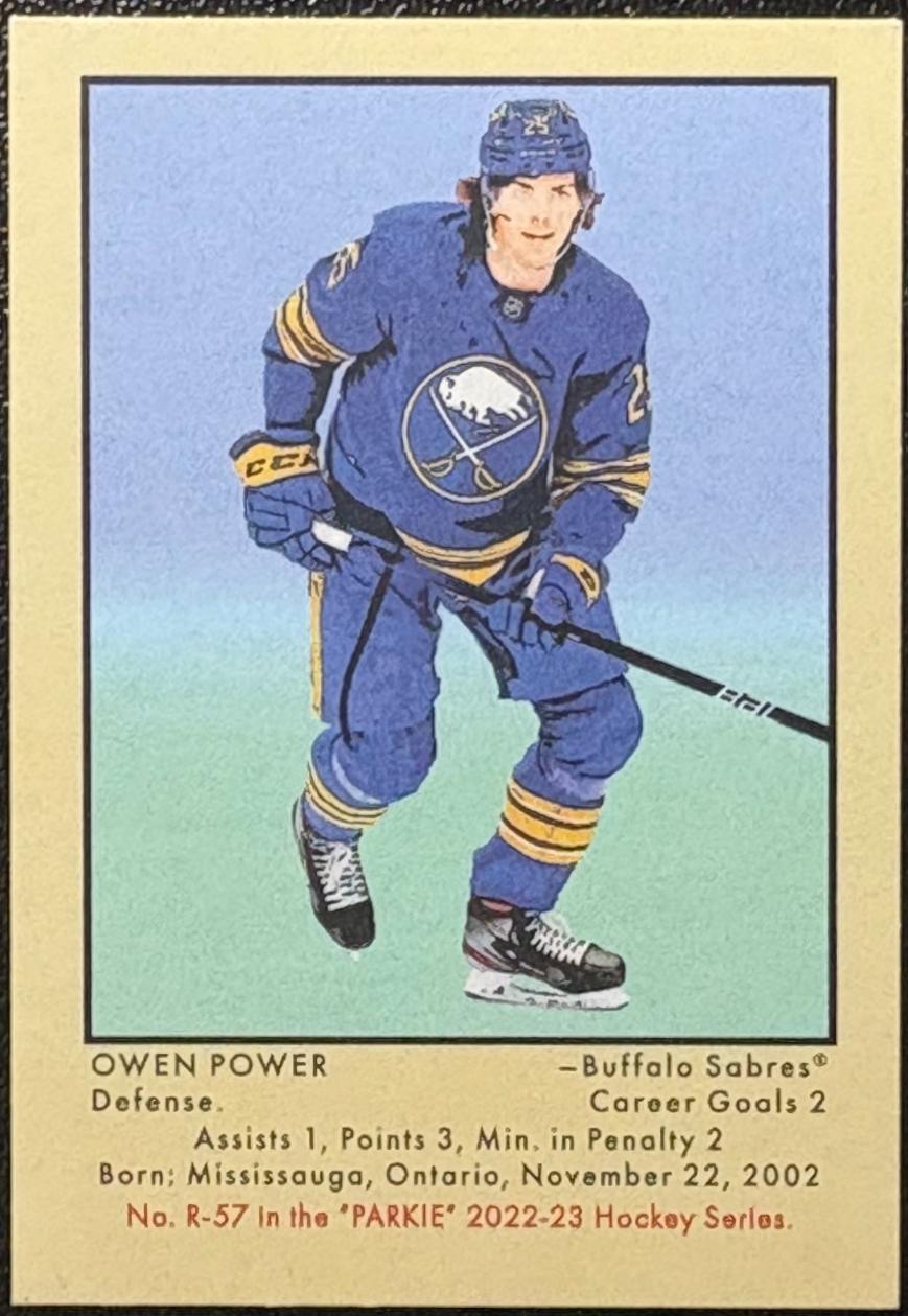 Owen Power #R-57 2022-23 Parkhurst Champions Hockey 51 Retros