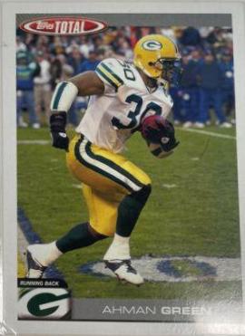 Ahman Green #15 Football Cards 2004 Topps Total