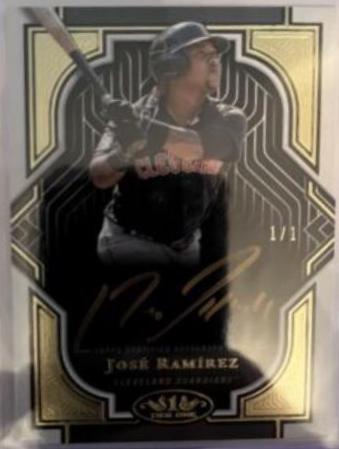 Jose Ramirez [Gold Ink] #T1A-JR