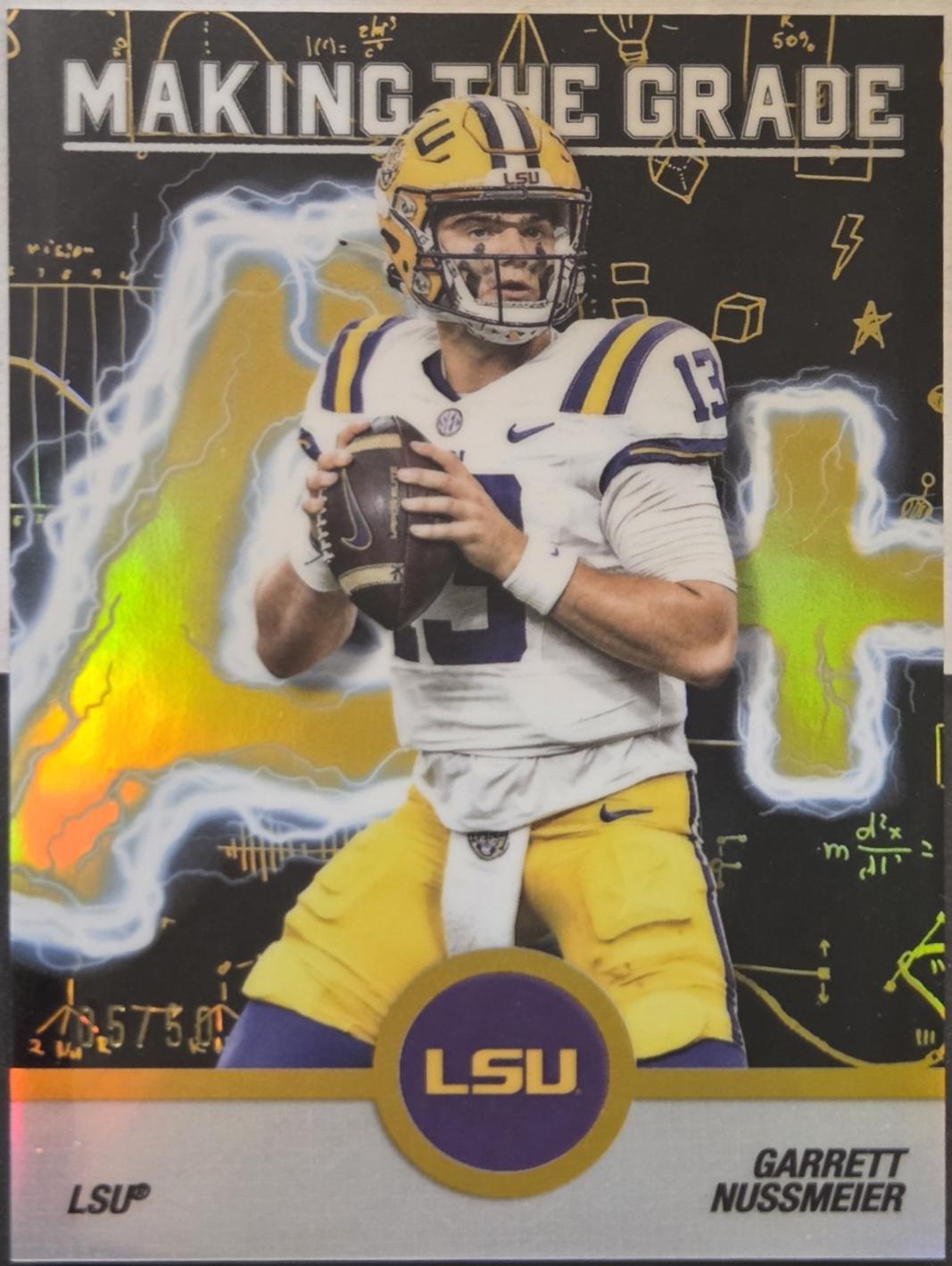 Garrett Nussmeier [Gold] #MG-5