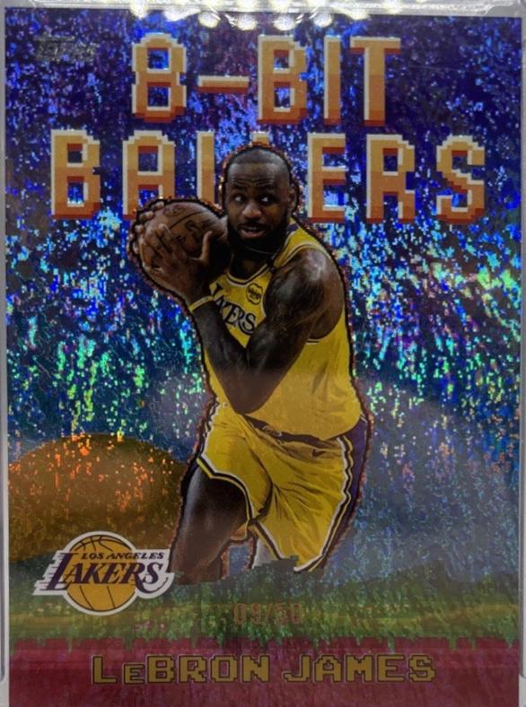 LeBron James [Holo Gold] #8B-19 Prices | 2025 Topps 8-Bit Ballers
