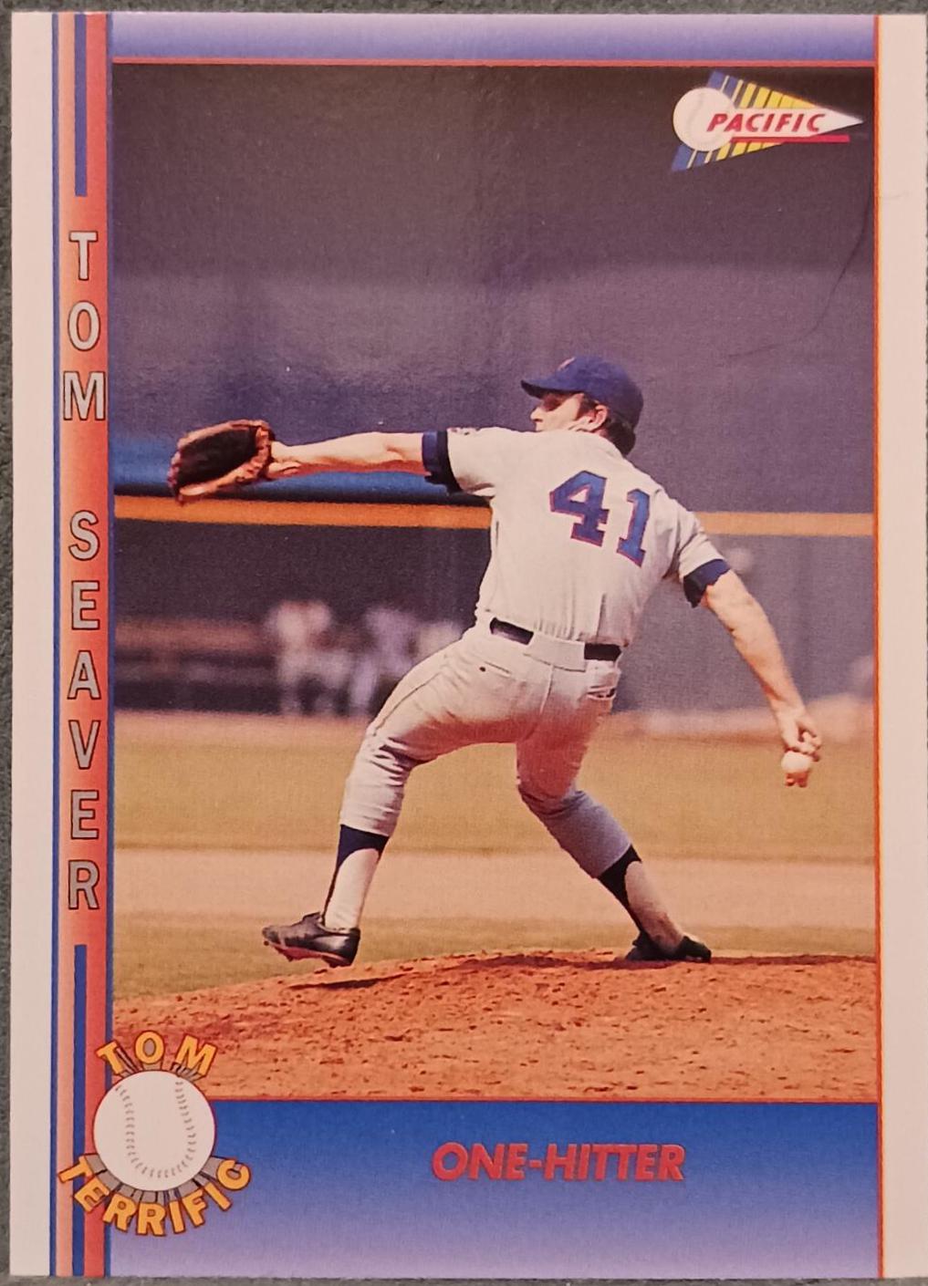 Tom Seaver #33 Baseball Cards 1992 Pacific Tom Seaver