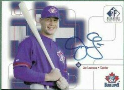 Joe Lawrence #JLa 1999 Sp Signature Autographs Baseball