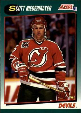 Scott Niedermayer #27T Hockey Cards 1991 Score Rookie Traded