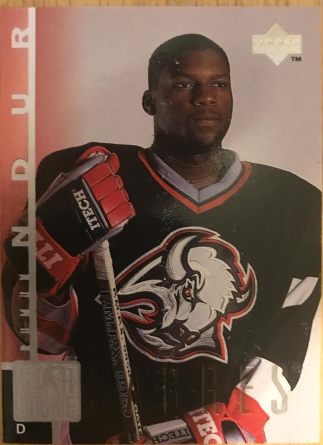Rumun Ndur #184 Hockey Cards 1997 Upper Deck
