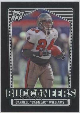 Cadillac Williams [Chrome Black Refractor] #47