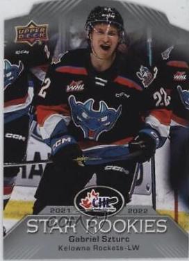 Gabriel Szturc #CSR-39 2022 Upper Deck Chl 2021 22 Star Rookies Hockey
