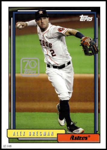 Alex Bregman #70YT-42 2021 Topps 70 Years Of Baseball