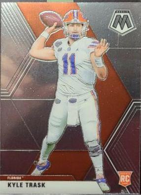 Kyle Trask #4 Football Cards 2021 Panini Mosaic Draft Picks