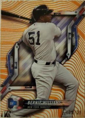 Bernie Williams [Galactic Diffractor Orange] #HT-BWI