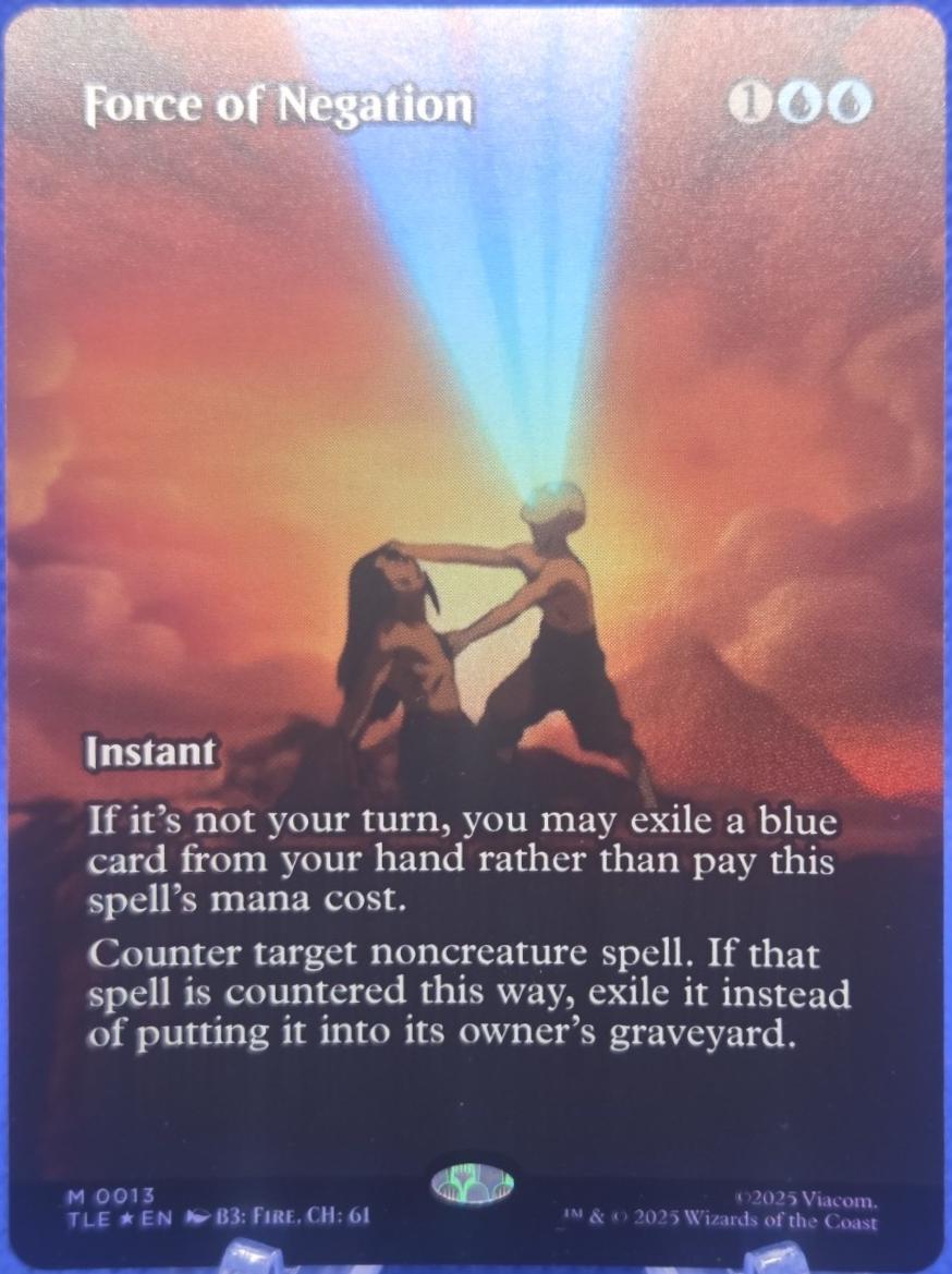 Force of Negation [Borderless Foil] #13 Prices | Magic Avatar: The