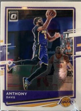 Anthony Davis #42 Basketball Cards 2020 Panini Donruss Optic