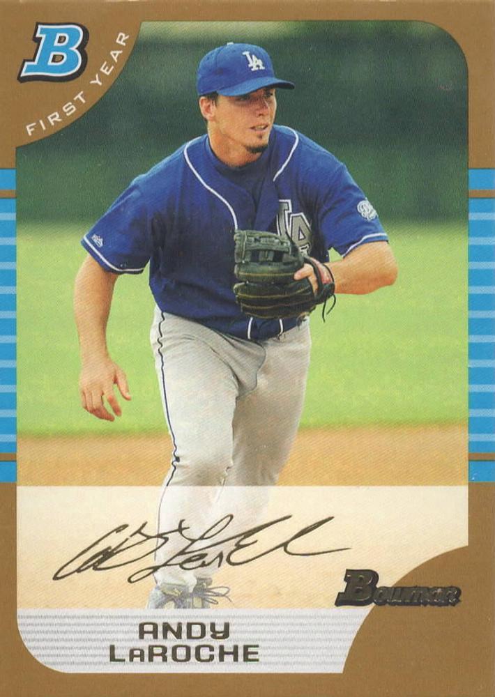 Andy LaRoche #193 Baseball Cards 2005 Bowman Gold