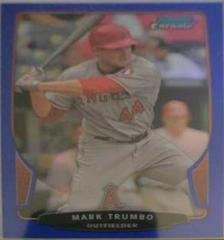 Mark Trumbo [Refractor] #125 Baseball Cards 2013 Bowman Chrome Prices