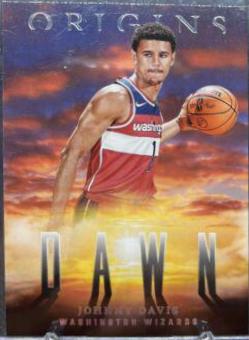 Johnny Davis #9 Basketball Cards 2022 Panini Origins Dawn