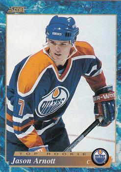 Jason Arnott #594 Hockey Cards 1993 Score