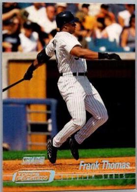 Frank Thomas #75 2001 Topps Fusion Baseball