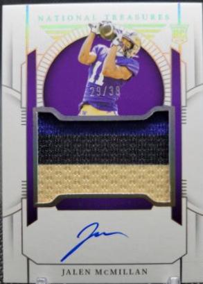 Jalen McMillan [College Materials Signature] #68