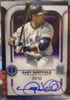 Gary Sheffield [Purple] #TA-GSH