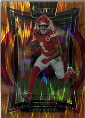 Xavier Worthy [Orange Prizm Shock] #32 Prices | 2024 Panini Select