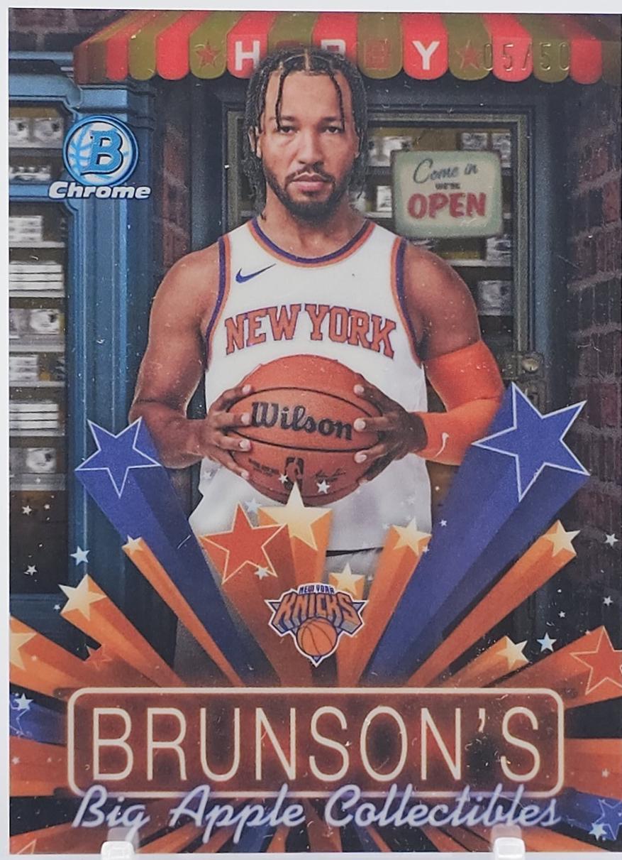 Jalen Brunson [Gold Geometric] #HS-11