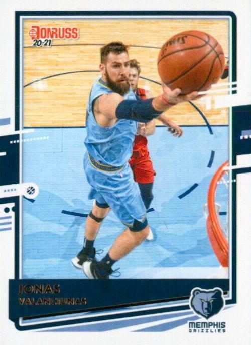 Jonas Valanciunas #1 Basketball Cards 2020 Donruss