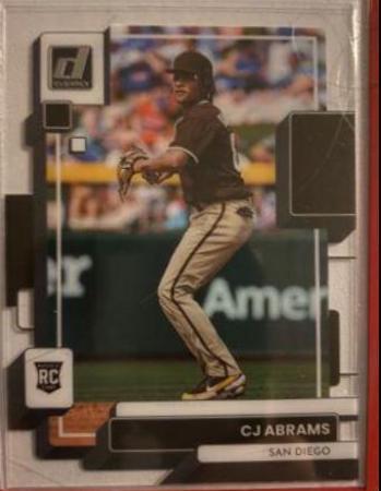 CJ Abrams #32 Baseball Cards 2022 Panini Chronicles Clearly Donruss