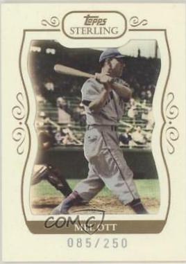 Mel Ott #9 Baseball Cards 2008 Topps Sterling