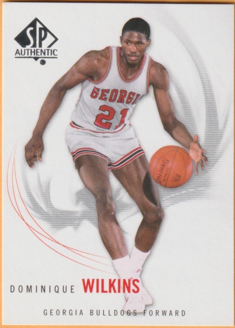 Dominique Wilkins #12 2010 Sp Authentic Basketball