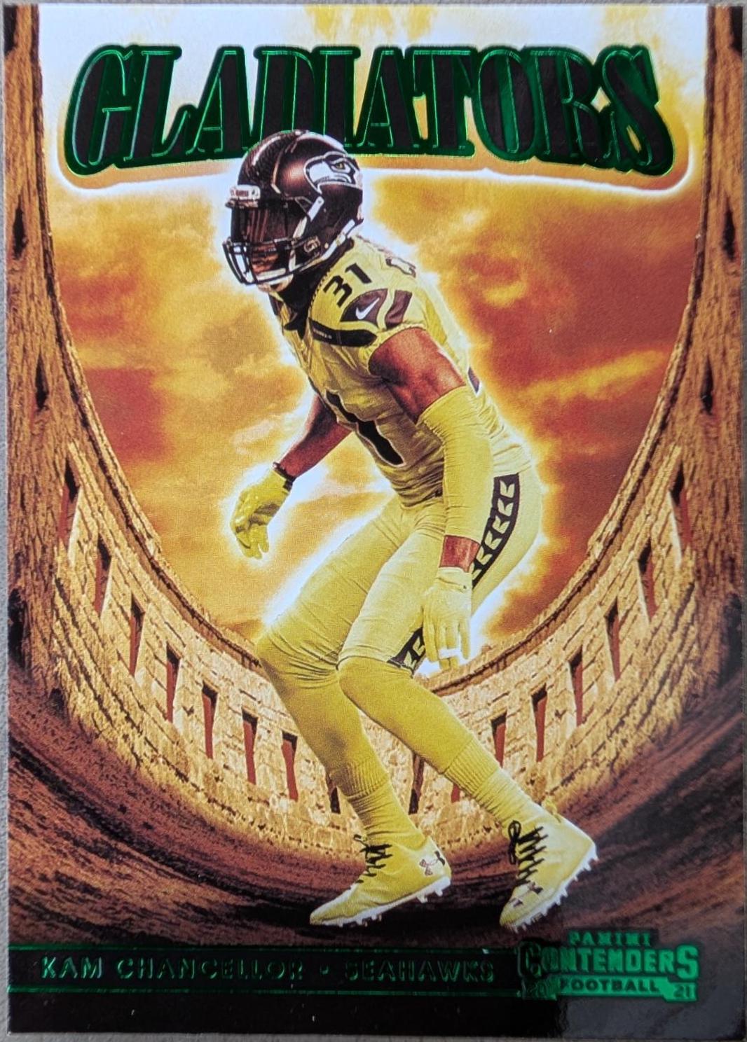 Kam Chancellor [Green] #GLD-KCH