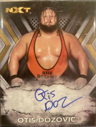 Otis Dozovic #RA-OD Wrestling Cards 2017 Topps WWE NXT Autographs
