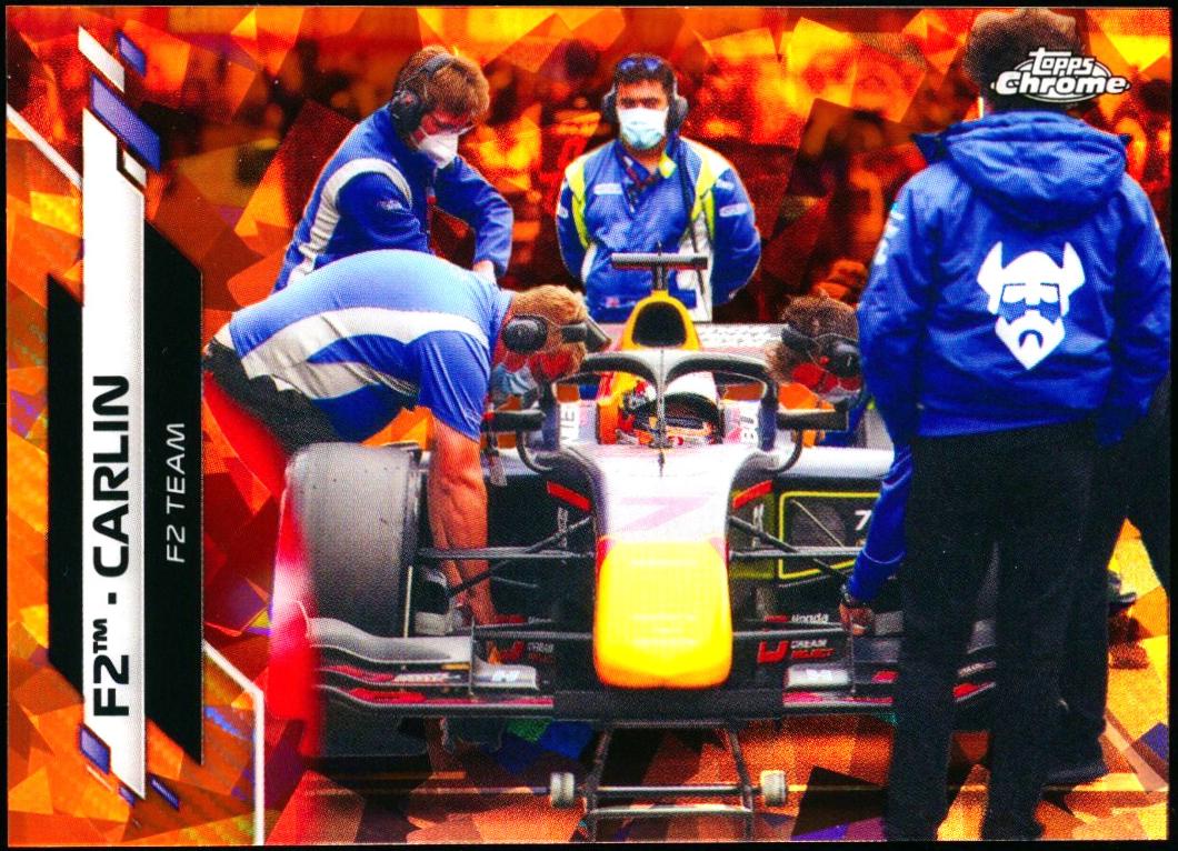 Carlin F2 Team [Sapphire Orange] #110 Prices | 2020 Topps Chrome ...
