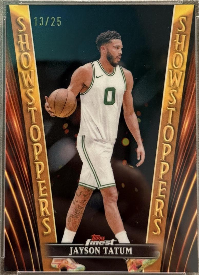 Jayson Tatum [Black Refractor] #SS-2