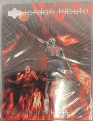 Michael Jordan #MJ39 Basketball Cards 1997 Upper Deck Michael Jordan Tribute
