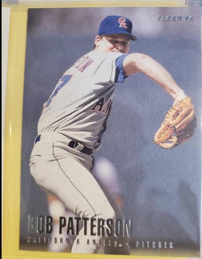 Bob Patterson #54 Baseball Cards 1996 Fleer Tiffany