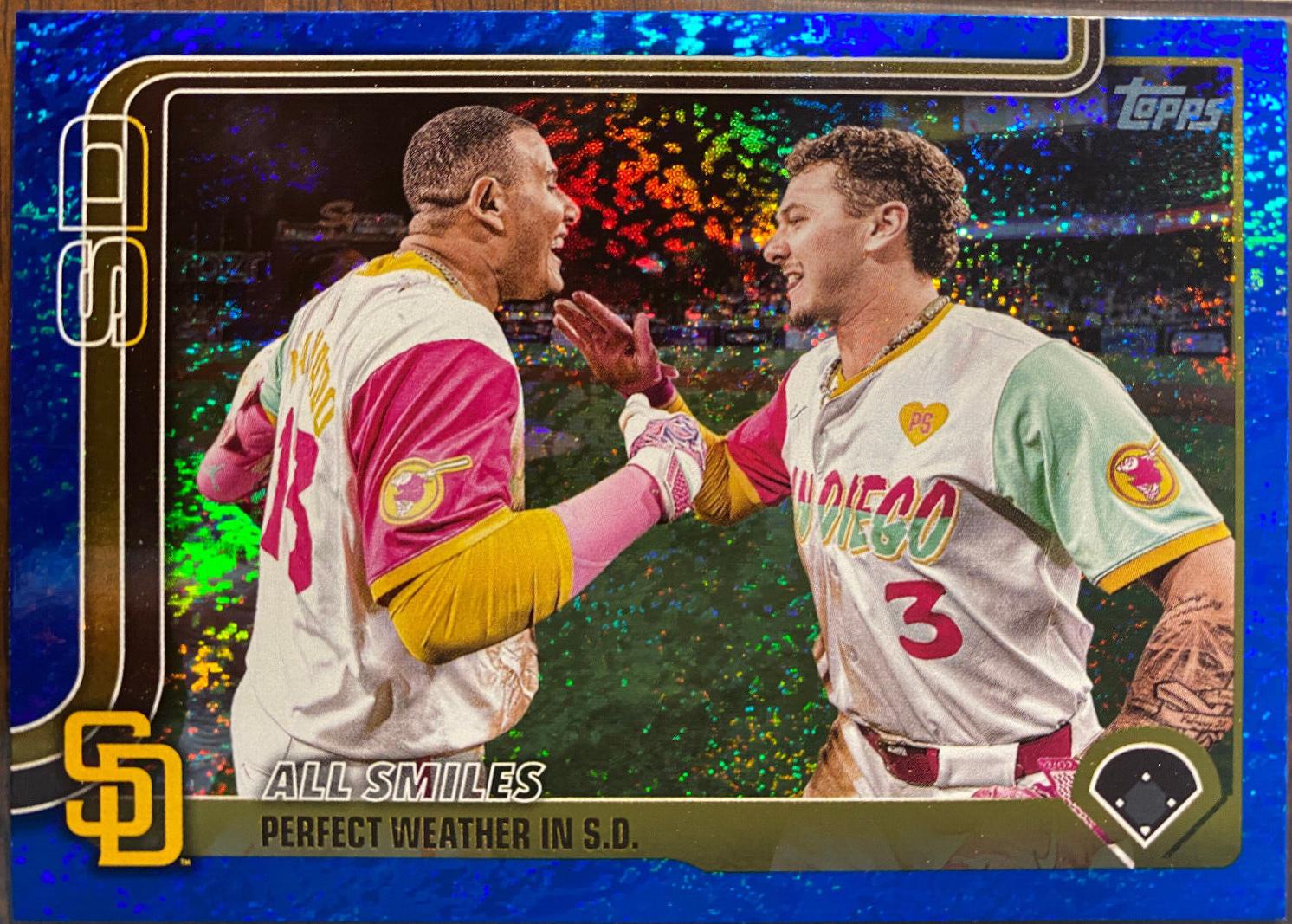 Manny Machado [Blue Foil] (2025 Topps)