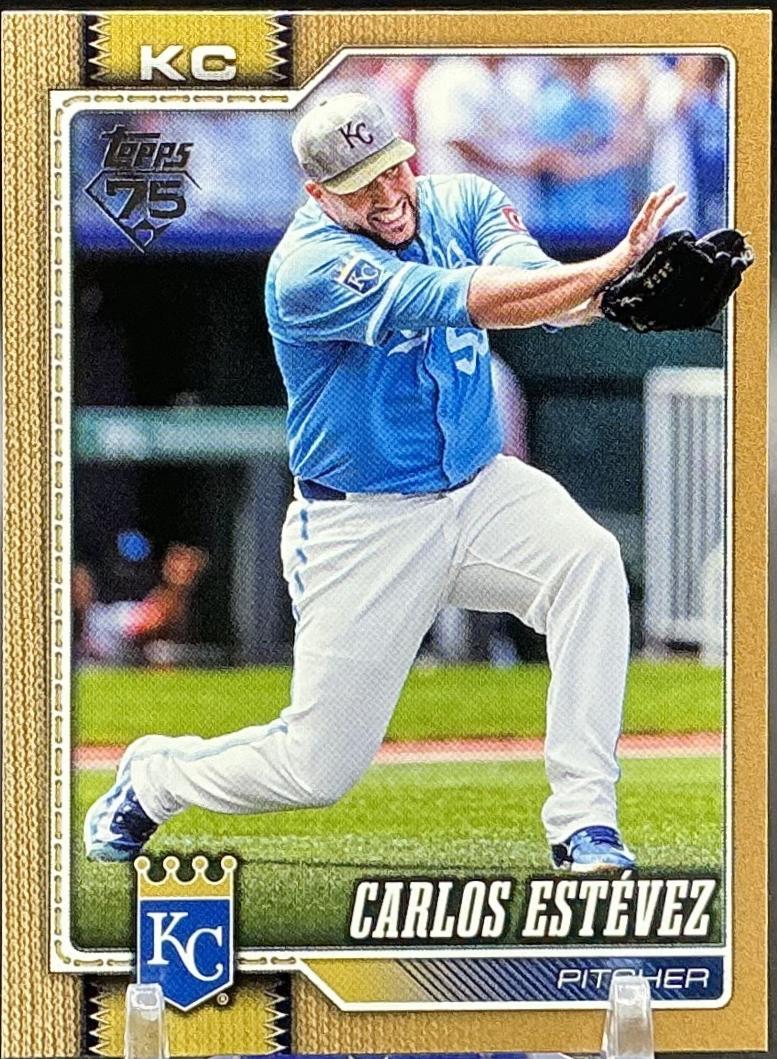 2026 Topps Carlos Estevez [Gold] #234 card