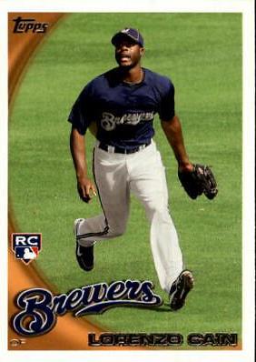 Lorenzo Cain #US173 Baseball Cards 2010 Topps Update