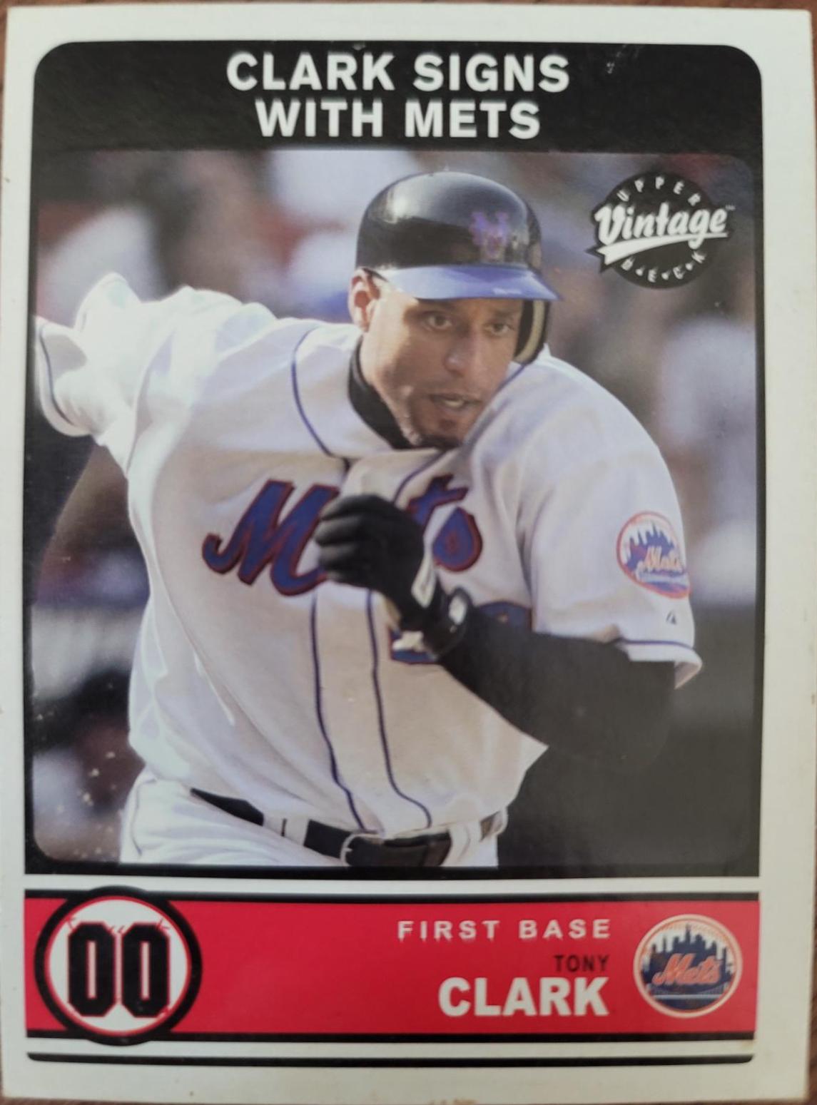Tony Clark #332 2003 Upper Deck Vintage Baseball