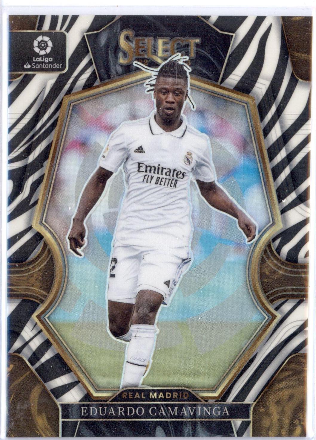 Eduardo Camavinga #161 2022 Panini Select LA Liga