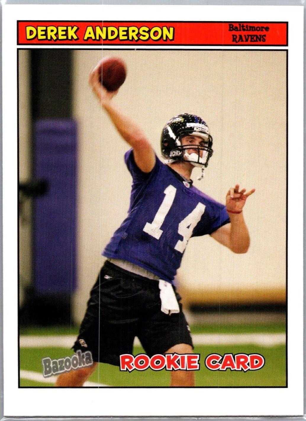 Derek Anderson #175 2005 Bazooka Football