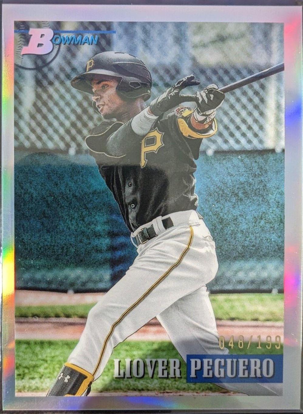 Liover Peguero #234 2021 Bowman Heritage Baseball