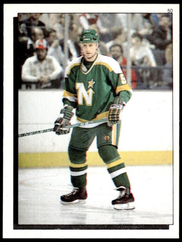 Brad Maxwell #50 1984 O Pee Chee Sticker Hockey