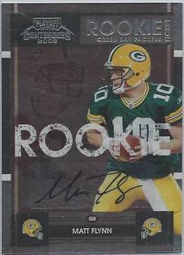 Matt Flynn #177 2008 Playoff Contenders Football