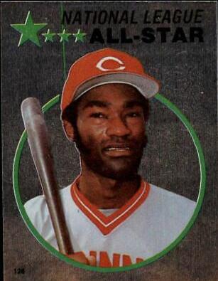 George Foster #126 1982 Topps Stickers Baseball