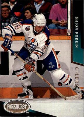 Shjon Podein #66 Hockey Cards 1993 Parkhurst