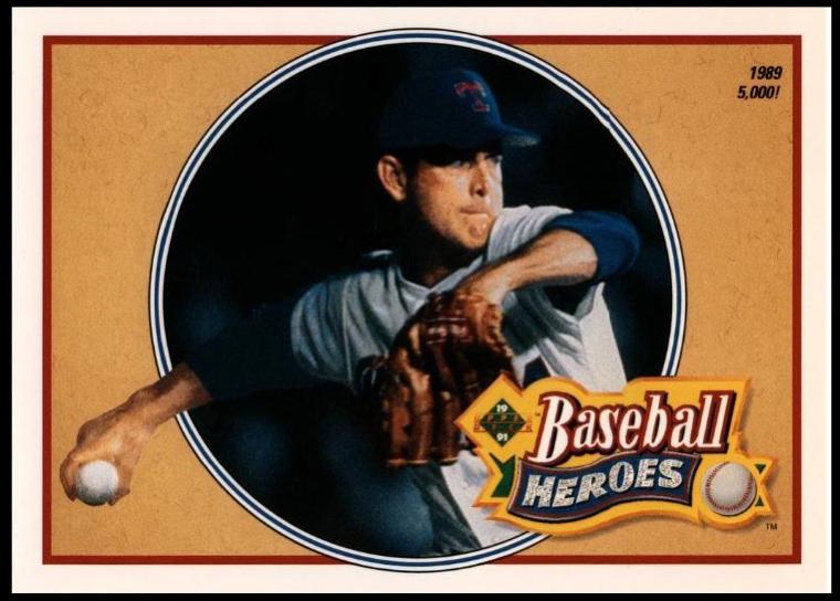 Nolan Ryan #15 Baseball Cards 1990 Upper Deck Baseball Heroes