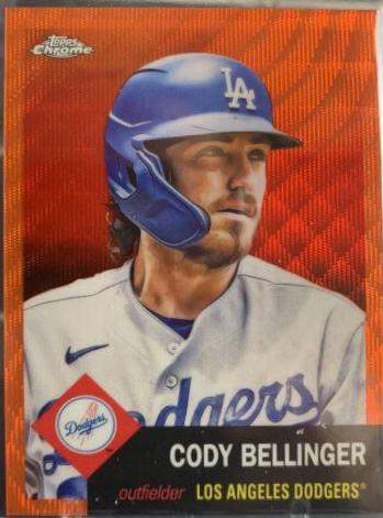 Cody Bellinger [Orange Wave Refractor] #344