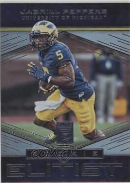 Jabrill Peppers #20 Football Cards 2017 Panini Donruss Elite Rookie Elitist